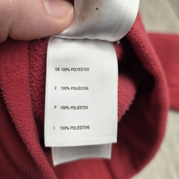 The north face 1/4 zip fleece sweater Size medium - Picture 8 of 8